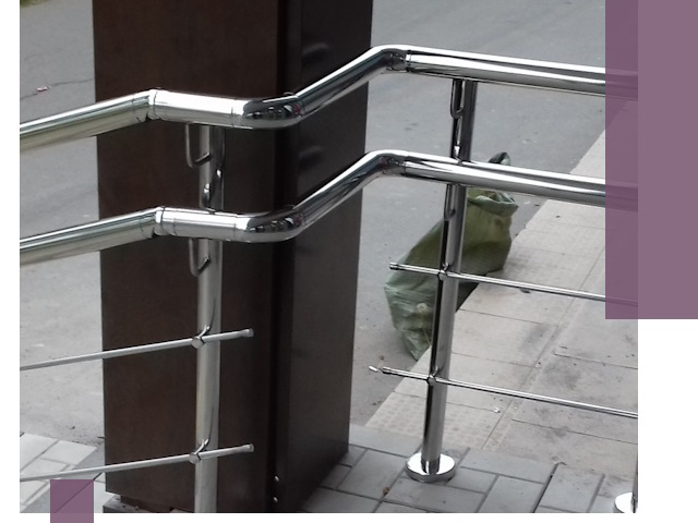 Монтаж поручней из нержавеющей стали в Комсомольске-на-Амуре качественно и быстро